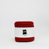 Cherry: Reclaimed T-Shirt Fabric Yarn