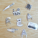 Crochet Hook Sticker