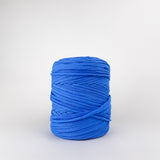 Deep Sky: Reclaimed T-Shirt Fabric Yarn