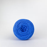 Deep Sky: Reclaimed T-Shirt Fabric Yarn