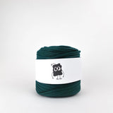 Moss: Reclaimed T-Shirt Fabric Yarn