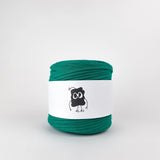 16. Shamrock: Reclaimed T-Shirt Fabric Yarn