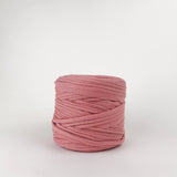 22. Amaranth: Reclaimed T-Shirt Fabric Yarn