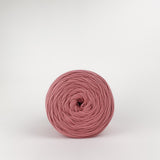 22. Amaranth: Reclaimed T-Shirt Fabric Yarn