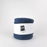 Got the Blues: Reclaimed T-Shirt Fabric Yarn