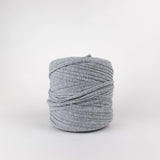 Salt & Pepper: Reclaimed T-Shirt Fabric Yarn