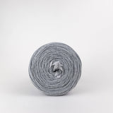 Salt & Pepper: Reclaimed T-Shirt Fabric Yarn