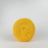 61. Knit Sunshine: Reclaimed T-Shirt Fabric Yarn