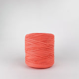 71. Coral: Reclaimed T-Shirt Fabric Yarn