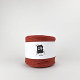 81. Cinnamon: Reclaimed T-Shirt Fabric Yarn