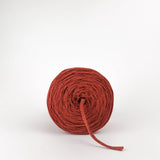 81. Cinnamon: Reclaimed T-Shirt Fabric Yarn