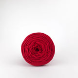Cherry: Reclaimed T-Shirt Fabric Yarn