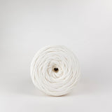 Eggshell: Reclaimed T-Shirt Fabric Yarn