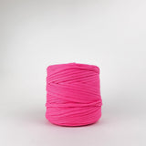 Carnations: Reclaimed T-Shirt Fabric Yarn