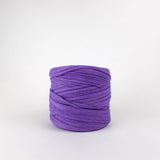 Lilac: Reclaimed T-Shirt Fabric Yarn