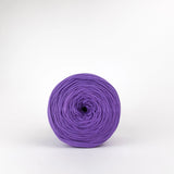 Lilac: Reclaimed T-Shirt Fabric Yarn