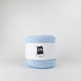 Powder: Reclaimed T-Shirt Fabric Yarn