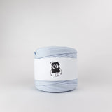 Clear Skies: Reclaimed T-Shirt Fabric Yarn