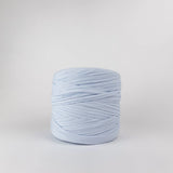 Clear Skies: Reclaimed T-Shirt Fabric Yarn
