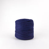 Navy: Reclaimed T-Shirt Fabric Yarn