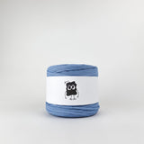Overcast: Reclaimed T-Shirt Fabric Yarn