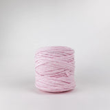 146. Soft Pink: Reclaimed T-Shirt Fabric Yarn