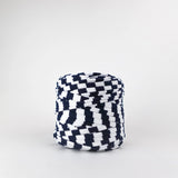 Beetlejuice: Reclaimed T-Shirt Fabric Yarn