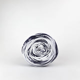 Smoke Stamps: Reclaimed T-Shirt Fabric Yarn