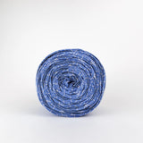 Blue Days: Reclaimed T-Shirt Fabric Yarn