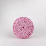 Pink S&P: Reclaimed T-Shirt Fabric Yarn