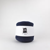 Nautical: Reclaimed T-Shirt Fabric Yarn