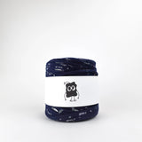 Navy Baby: Reclaimed T-Shirt Fabric Yarn
