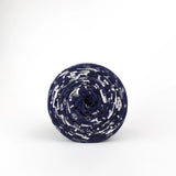 Navy Baby: Reclaimed T-Shirt Fabric Yarn