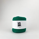 Elphaba: Reclaimed T-Shirt Fabric Yarn