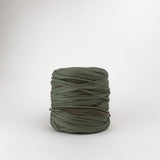 Chives: Reclaimed T-Shirt Fabric Yarn