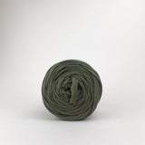 Chives: Reclaimed T-Shirt Fabric Yarn