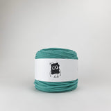 Verdigris: Reclaimed T-Shirt Fabric Yarn