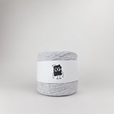 Henley: Reclaimed T-Shirt Fabric Yarn