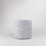 Henley: Reclaimed T-Shirt Fabric Yarn