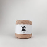 Peach: Reclaimed T-Shirt Fabric Yarn