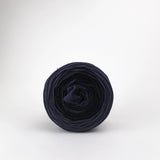 Burnt Grey: Reclaimed T-Shirt Fabric Yarn