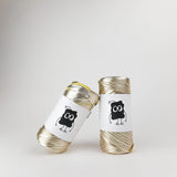 Gold: Metallic T-Shirt Yarn