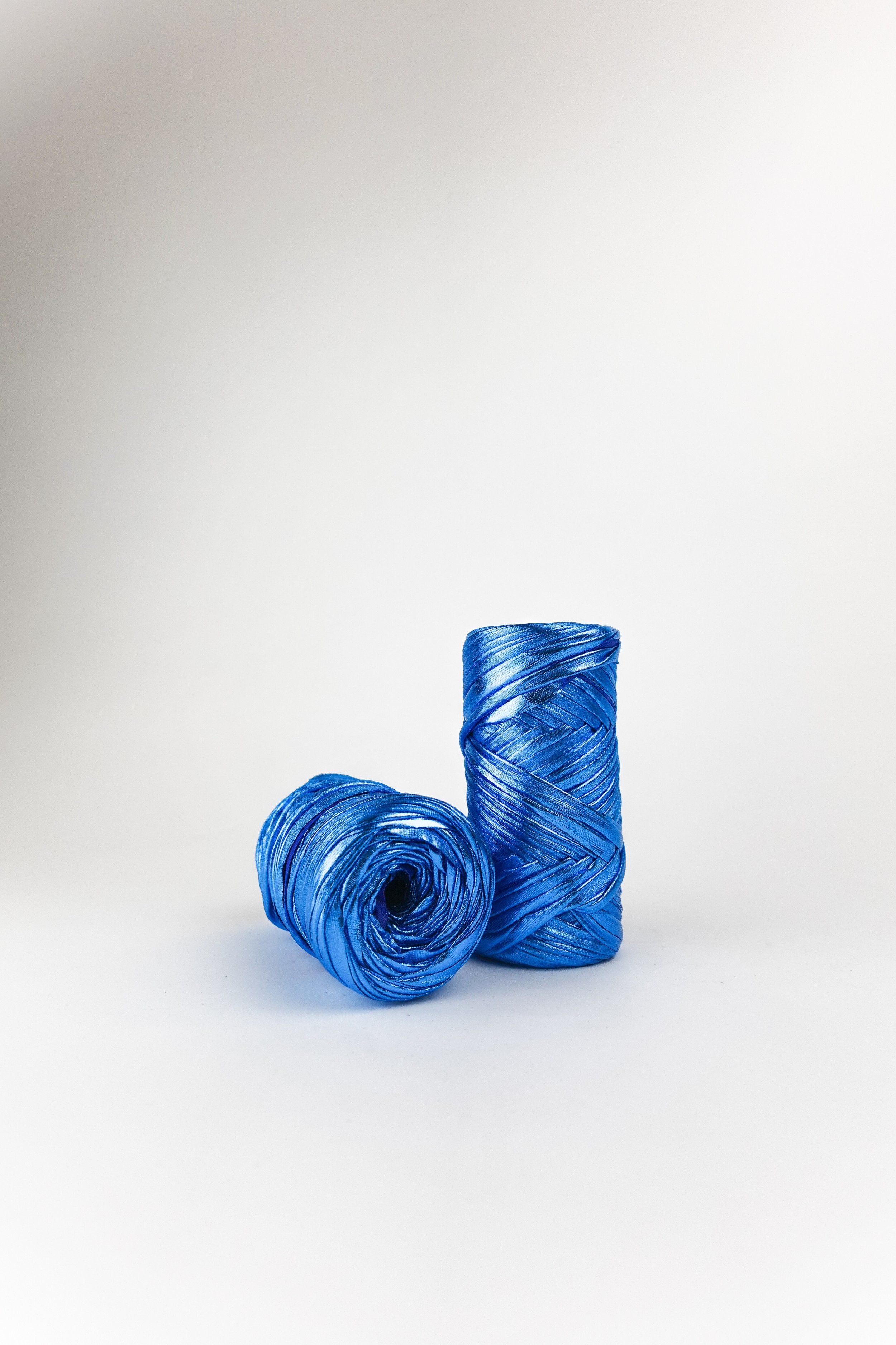 Aquamarine: Metallic T-Shirt Yarn – LOOSENDS