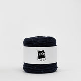 Cravate marine : Fil de T-shirt recyclé
