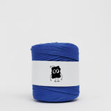 Tricot cobalt : Fil de T-shirt recyclé