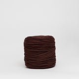 Brunette: Reclaimed T-Shirt Fabric Yarn