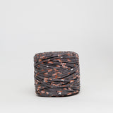 Peonie Grey: Reclaimed T-Shirt Fabric Yarn