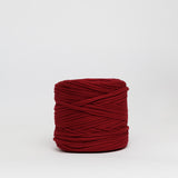 Rust: Reclaimed T-Shirt Fabric Yarn