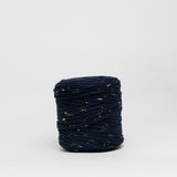 Peonie Blue: Reclaimed T-Shirt Fabric Yarn