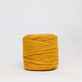 Ochre: Reclaimed T-Shirt Fabric Yarn